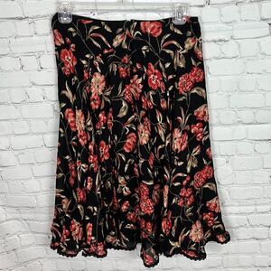 Jones New York Floral Print Skirt Size 8 NWT